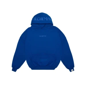 Fear of Looking Stupid Hoodie Blue