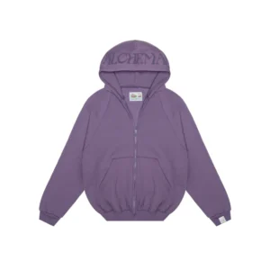 Alchemai Zip-Up Purple Hoodie