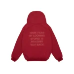 Alchemai Red Zip-up Hoodie