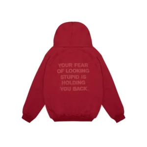 Alchemai Red Zip-up Hoodie